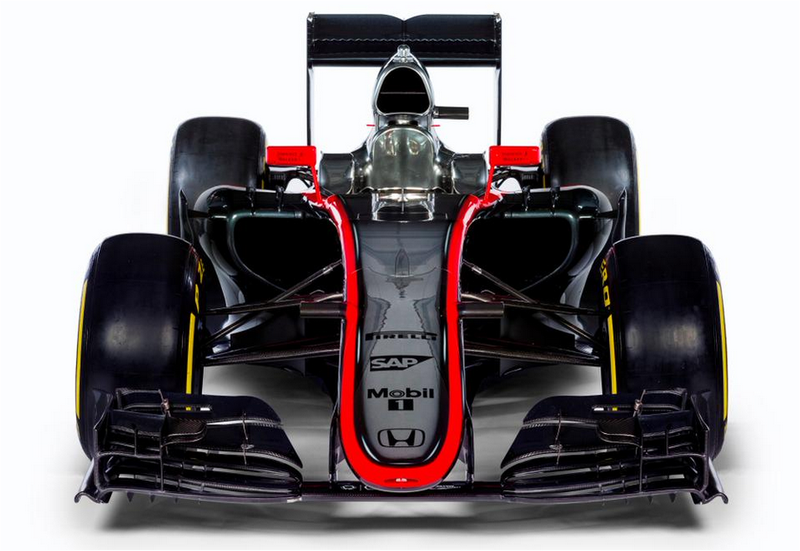 Illustration for article titled Este es el nuevo McLaren-Honda MP4-30 que conducirá Button y Alonso
